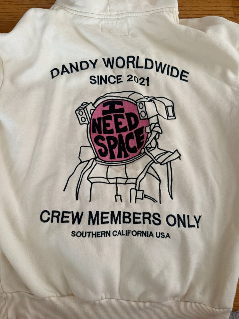 Dandy Cream Hoodie - Picture 3 of 3